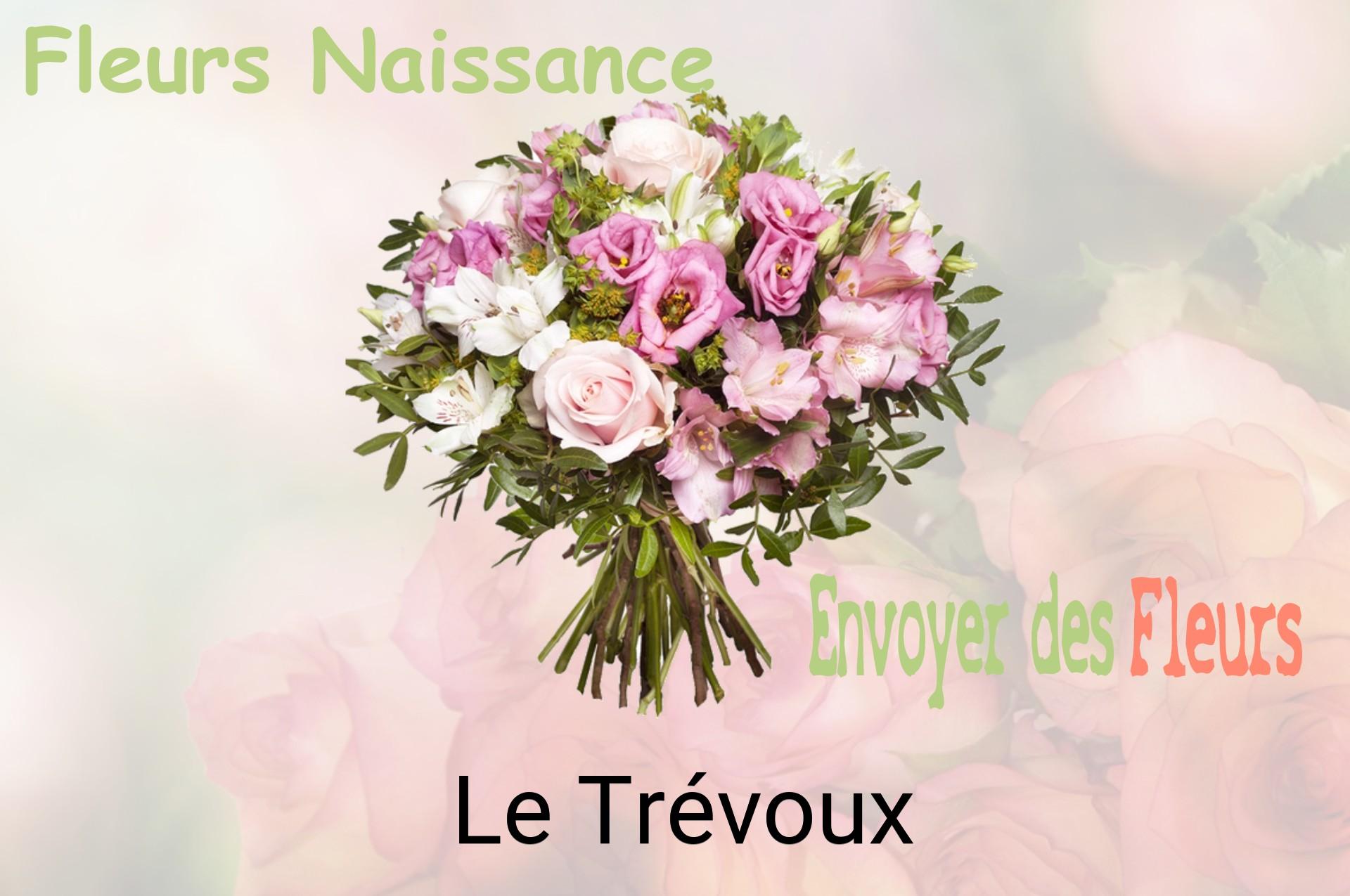 Bouquet de fleurs de naissance livré à Le Trévoux
